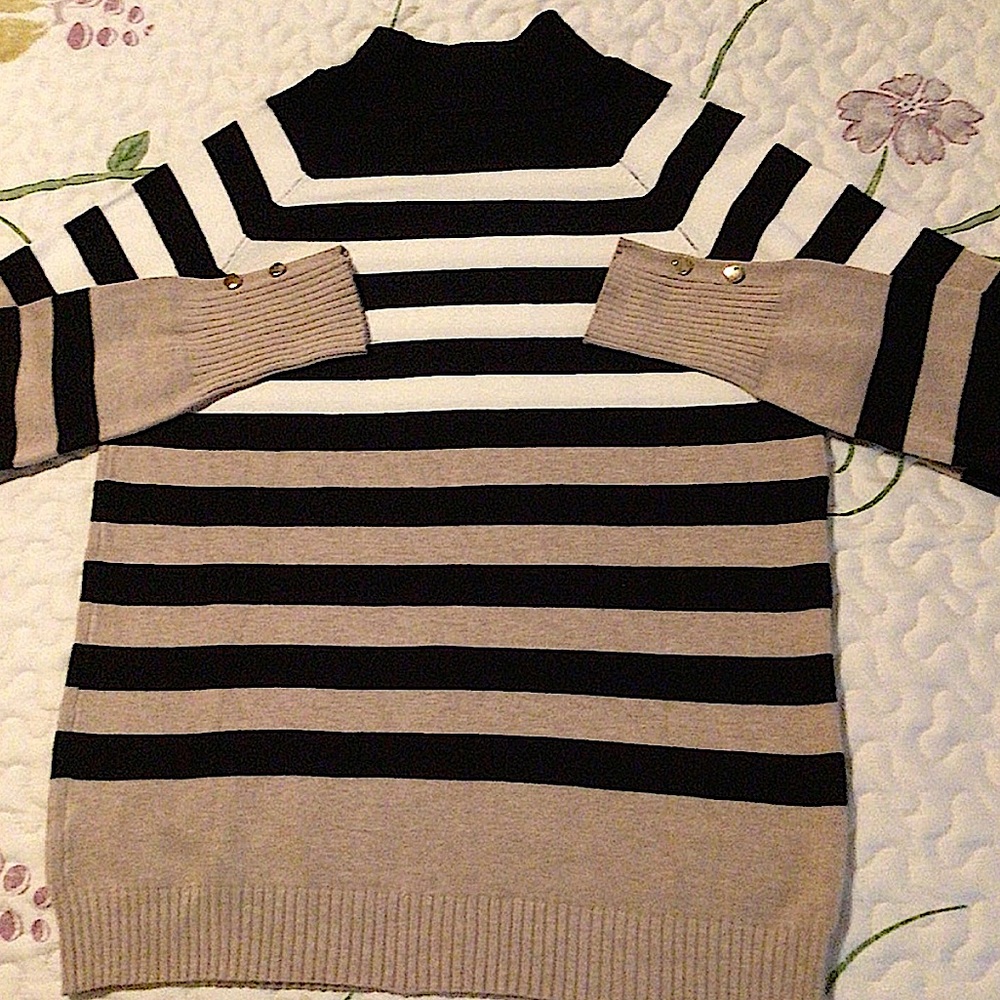 Black & Brown Sweater